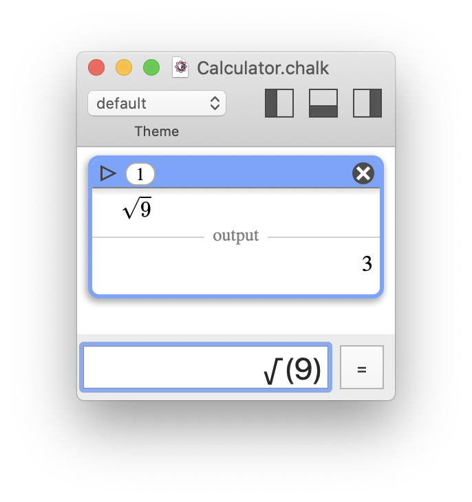 sqrt symbol